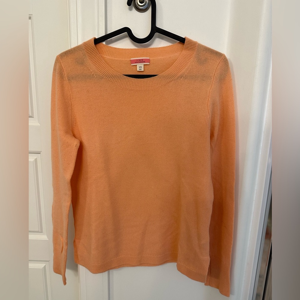 J.Crew Cashmere relaxed crewneck sweater